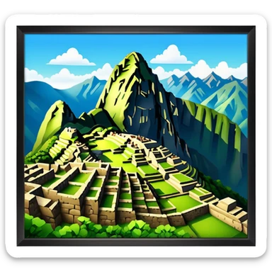 Machu Pichu sticker