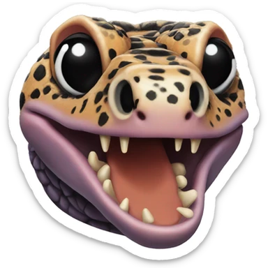Gila Monster Head  sticker