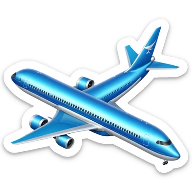 Azal airplane sticker