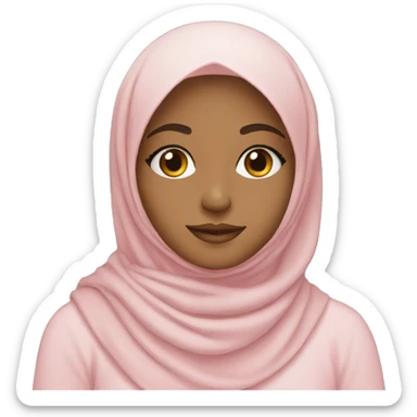 beautiful muslim girl sticker