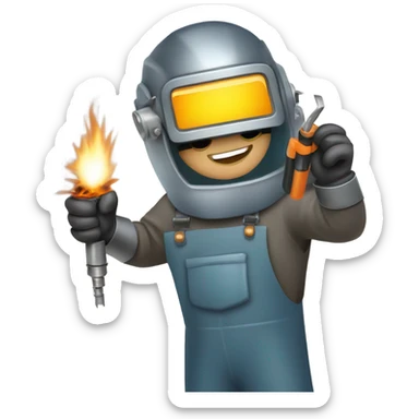 Welder sticker