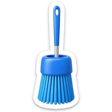 toilet fırçası sticker