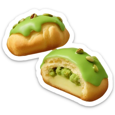 pistachio Choux au craquelin  sticker