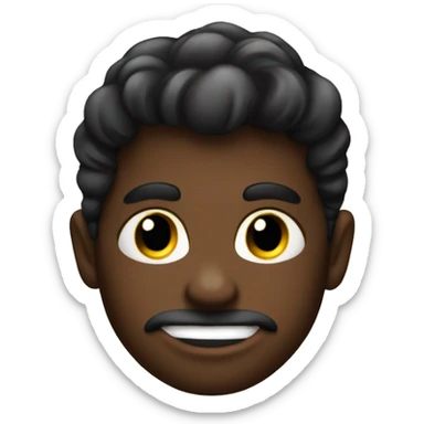 emoji de coração preto com fogo sticker