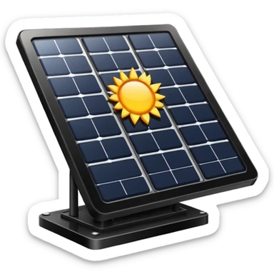 solar panel sticker