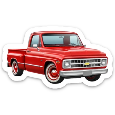 Chevy c10 truck sticker