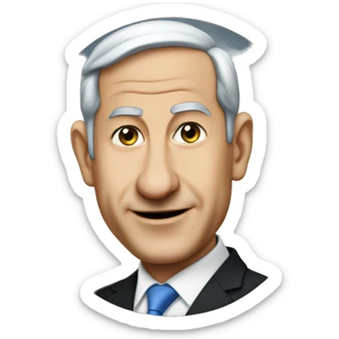 binyamin netanyahu sticker