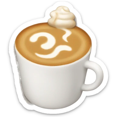 Latte  sticker
