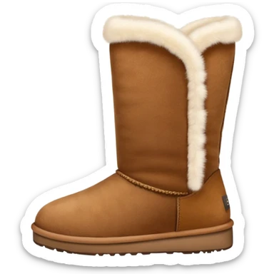 Brown Ugg shoes sticker