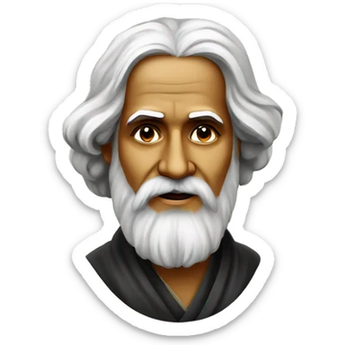 Rabindranath tagore QUOTES sticker