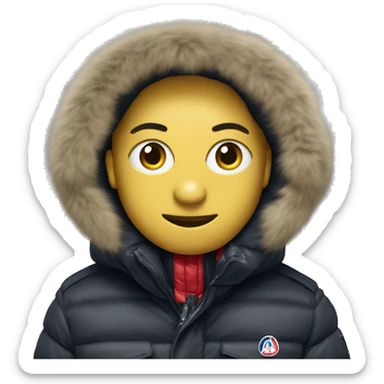 Moncler Jacke sticker