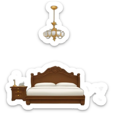 king size bed sticker