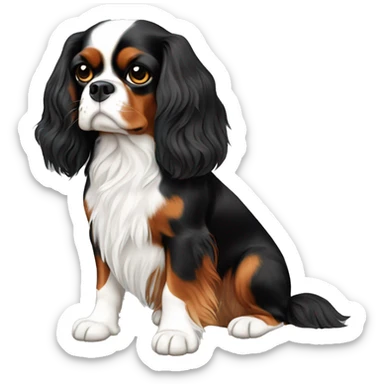 Dog Cavalier King Charles Spaniel sticker