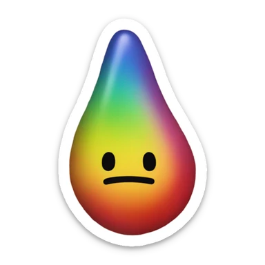 Colour blob  sticker