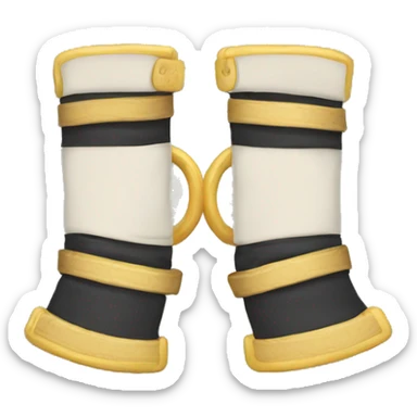 badge with cuffs sticker