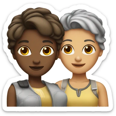 2 lesbian lovers  sticker