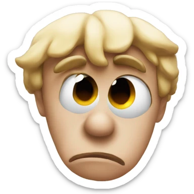 Pinching nose sticker