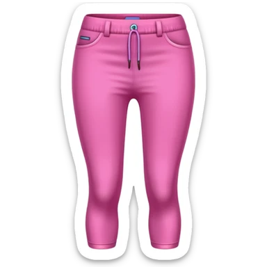 meia calça rosa dobrada sozinha sticker