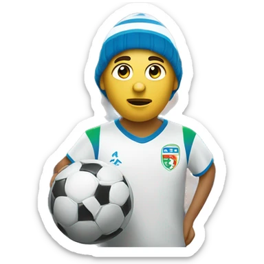 football fan from slovenia on euro 2024 sticker