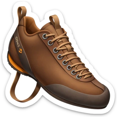 climbing shoes sticker