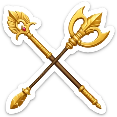 Lord murugan weapon sticker