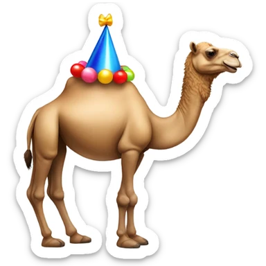 Hump day camel sticker