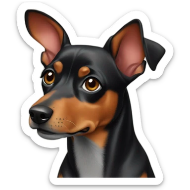 Pinscher nain sticker