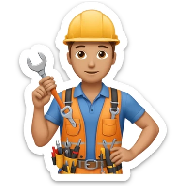 Electrician sticker