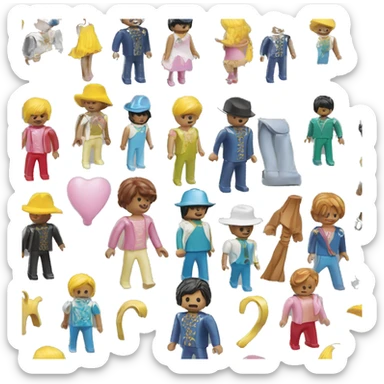 Playmobil marque sticker