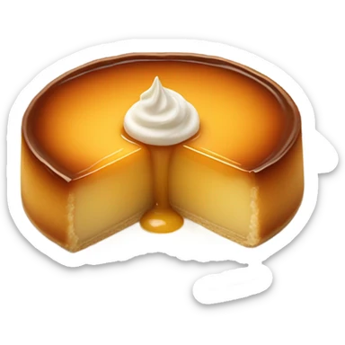 flan patissier sticker