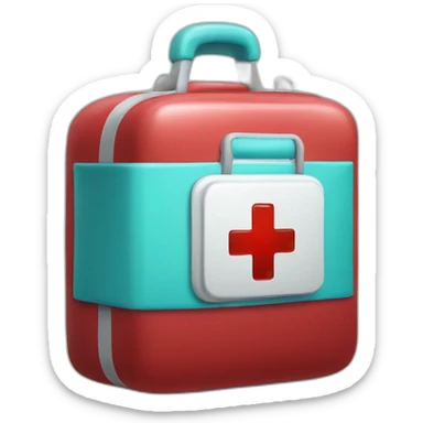 Blood medical bag sticker
