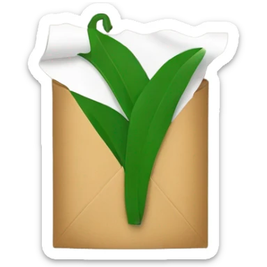 Tijera corta un papel sticker