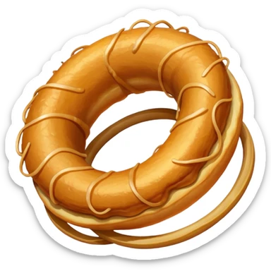 onion rings fresh sticker
