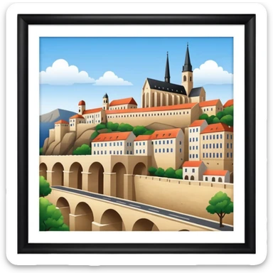 architectural heritage europe sticker