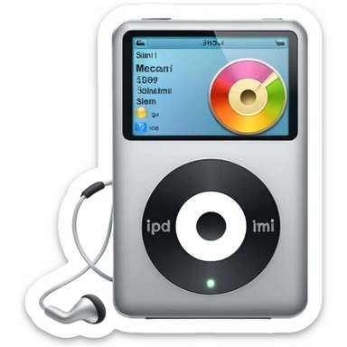 iPod Classic sticker