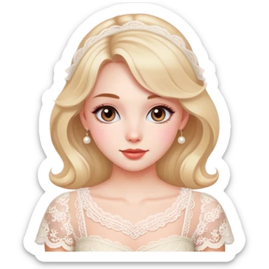 coquette girl  sticker