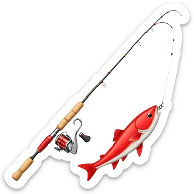 Fishing  sticker