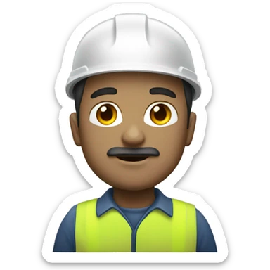 trabajador electrico sticker