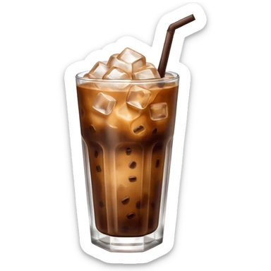 iced coffee sticker