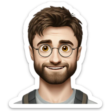 Daniel Radcliffe sticker
