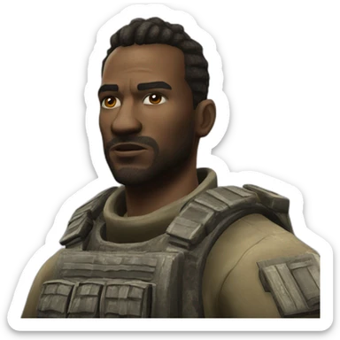 König for call of duty sticker