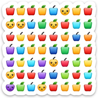 Accesorios tiernos sticker