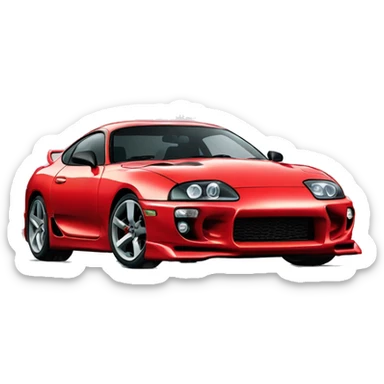 toyota supra sticker