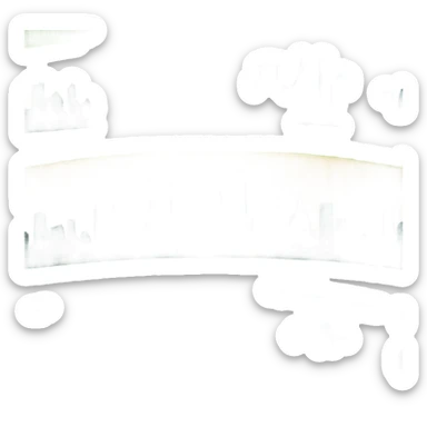 skyline on grass sticker