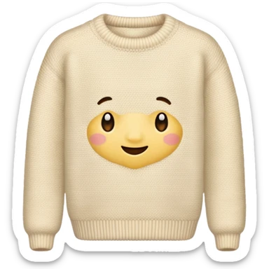 sweater emoji sticker