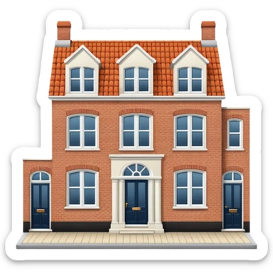 make a house in the netherlands located at: Marnixstraat 16, Dordrecht, The Netherlands sticker