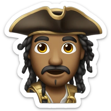 Pirate of the caribbean sticker