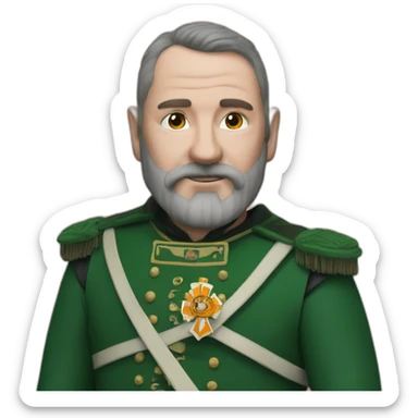 A northern Irish member of the loyal orange lodge sticker