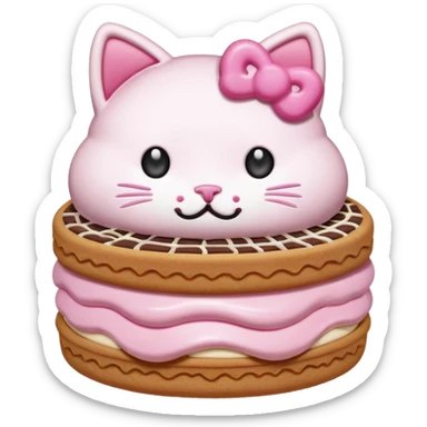 cookie cat sticker