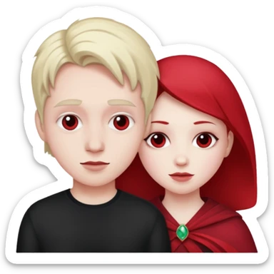 Scrim and Ruby from Suicideboys sticker